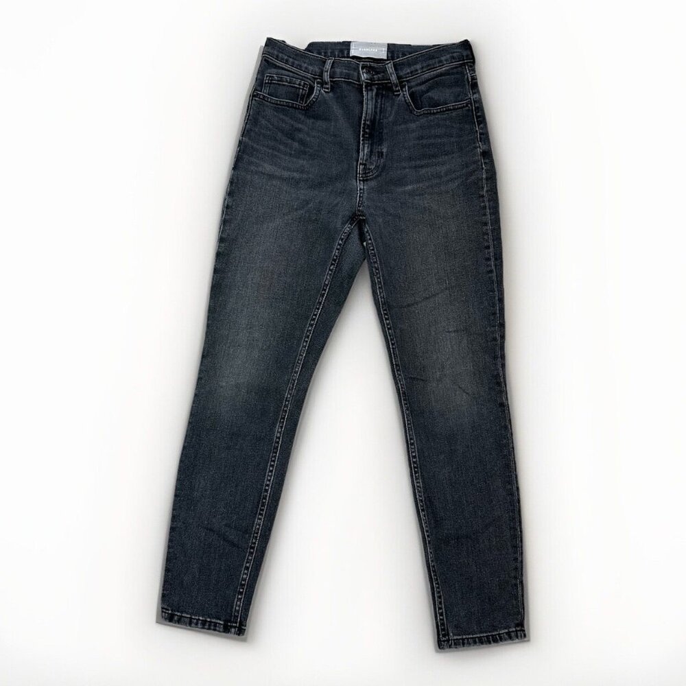 Everlane Jeans Women’s Size 27 Dark Wash Black Ankle Slim Fit High Rise